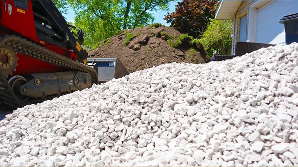 Drainage and grading project for a Waukesha County home