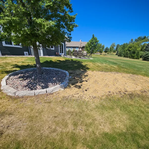Completed decorative rock landscape renovation in Sussex