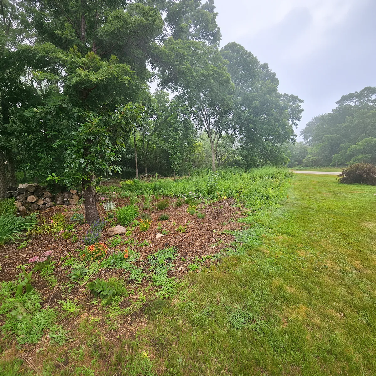 Waukesha property before residential grading and lawn preparation