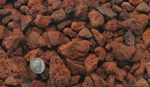 Geo Red Lava supplier material selection sample