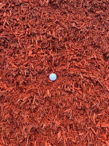 Red Mulch supplier material selection sample